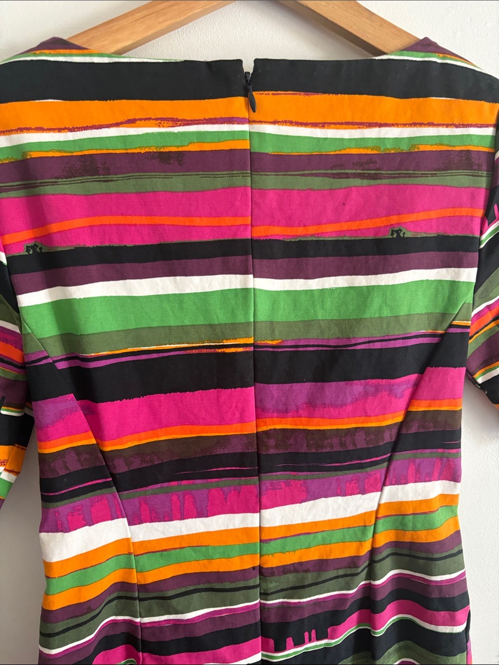 Kate Spade Saturday Sunset Striped Sheath Square Womens Dress with Pockets - Picture 5 of 6
